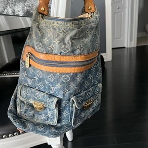 Louis Vuitton Denim monogram Baggy GM (Marc Jacobs) Purchased in Bal Harbour.